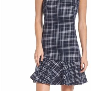 1901 Flounce Hem Shift Dress